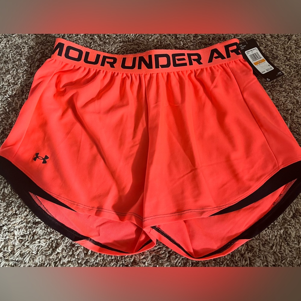 Orange, Under Armor Shorts